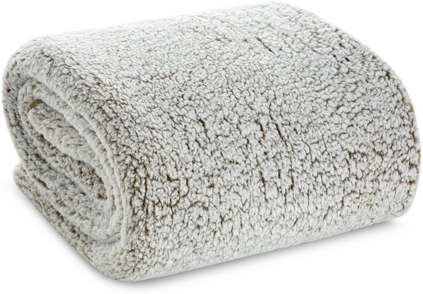 Wohndecke KOALA Gesteppte Sofadecke Wohndecke Tagesdecke Bettüberwurf Kuscheldecke beige weiß 70x160 cm