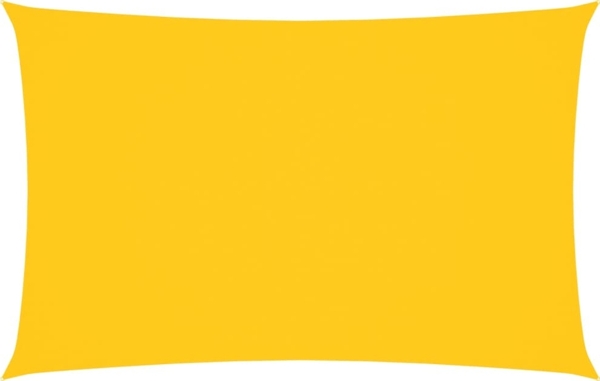 vidaXL Sonnensegel Oxford-Gewebe Rechteckig 2x5 m Gelb 135589