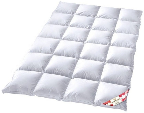 Canada Gänsedaunenbettdecke Royal Canada Goose Gänsedaune Ganzjahresdecke Klasse 1 mit Aussensteg, Füllung: Gänsedaune, Federn, mit Außensteg, höchste Qualität Klasse 1 Bild 5