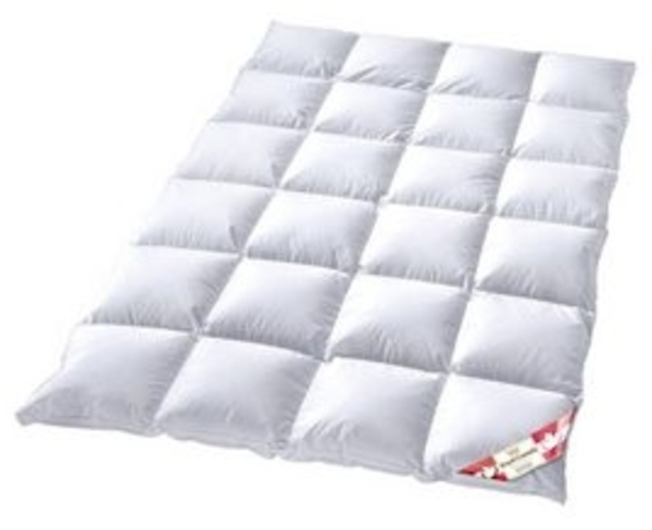 Canada Gänsedaunenbettdecke Royal Canada Goose Gänsedaune Ganzjahresdecke Klasse 1 mit Aussensteg, Füllung: Gänsedaune, Federn, mit Außensteg, höchste Qualität Klasse 1 Bild 6