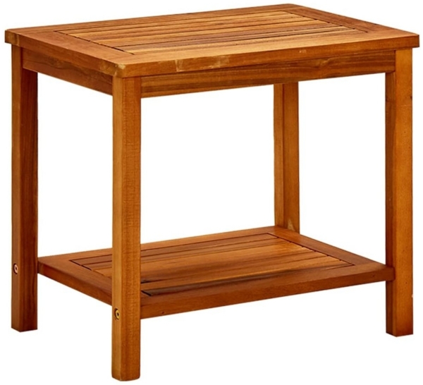 DOTMALL Couchtisch Couchtisch 50x35x45 cm Massivholz Akazie Bild 1