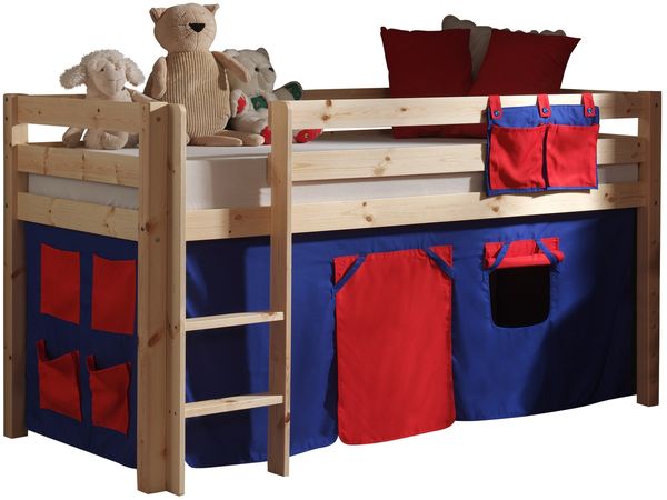 Spielbett Pino Kiefer massiv 90 x 200 cm