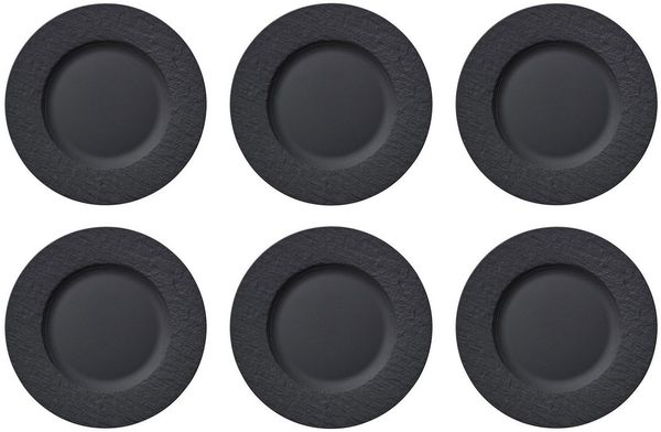 Villeroy & Boch Frühstücksteller Manufacture Rock, Spülmaschinengeeignet