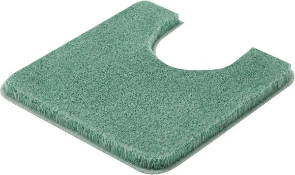 Kleine Wolke Badematte RELAX, Höhe 30 mm, rutschhemmend beschichtet, fußbodenheizungsgeeignet, Polyacryl, quadratisch, WC Vorleger mit Ausschnitt, Badteppich, Uni Farben, rechteckig, rund & als Set erhältlich
