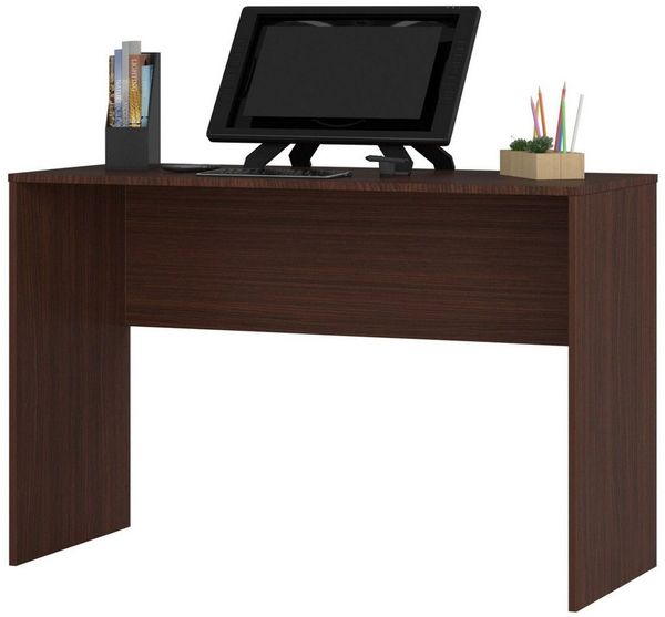 Raumhirsch Furniture Schreibtisch modern, Bürotisch Breite 120 cm - Arbeitstisch - Elegantes Design, Hochwertige laminierte Platte, Selbstaufbau, elegantes Design