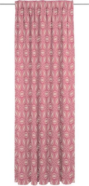 Adam Vorhang Retro Floret (1 St), Multifunktionsband, blickdicht, Jacquard, aus 100% Bio-Baumwolle