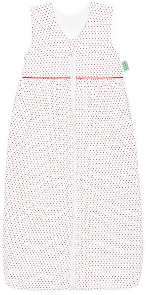 Odenwälder Jersey-Schlafsack Anni mini star rot 130