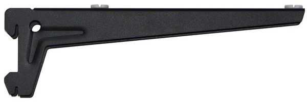 TrendLine Winkelträger 1-reihig/2-reihig schwarz 23x5 cm 2 Stück