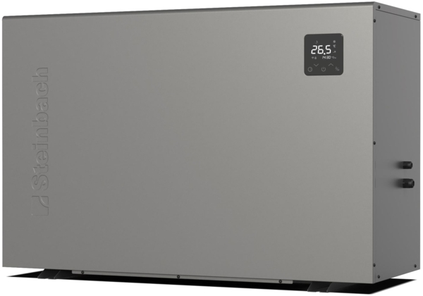 Steinbach Swimming Pool Inverter Wärmepumpe "Silent 21,2",für Pools bis 80.000 l, 21,2 kW Heizleistung