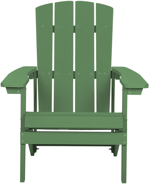 Gartenstuhl ADIRONDACK mit Fußstütze Grün Bild 5