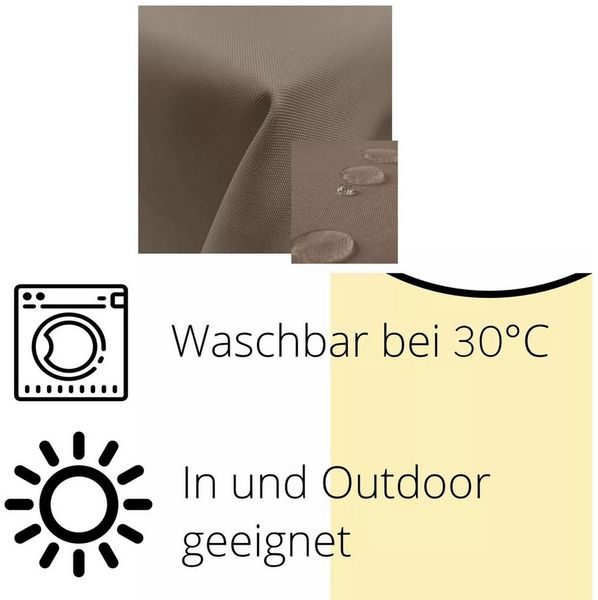 Brilliant Gartentischdecke / Sonnenschutz / Versch. Farben & Größen, Schmutzabweisend