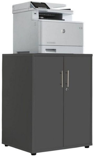 moebel-dich-auf Aktenschrank Druckerkommode TABOR (ideal für Drucker, 2-türig) 74 cm hoch, Ablagefläche: 54 x 50 cm