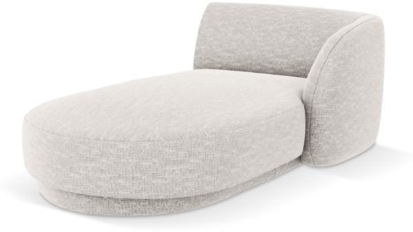 Micadoni Modul Miley 2-Sitzer Rechts Chenille Eden Silber Bild 1