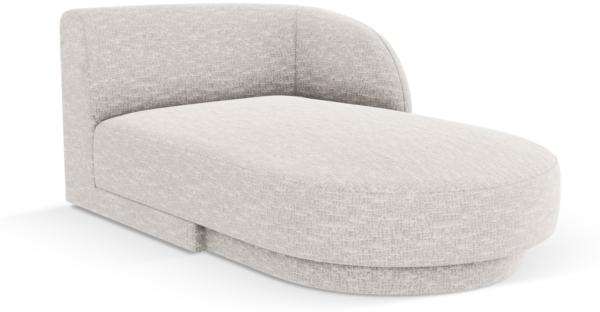 Micadoni Modul Miley 2-Sitzer Rechts Chenille Eden Silber Bild 2