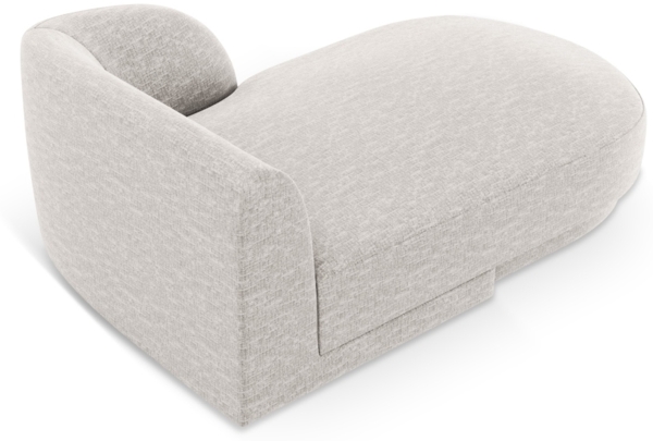 Micadoni Modul Miley 2-Sitzer Rechts Chenille Eden Silber Bild 3