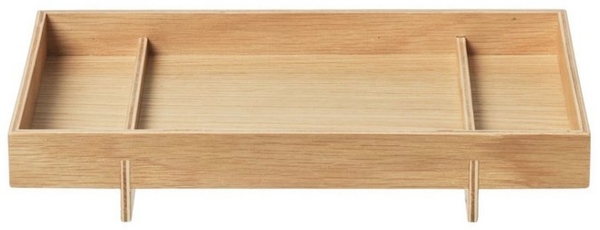 Blomus Tablett Abento Large, Serviertablett, Ablage, Hartholz, Holz, 50x30 cm, 64191