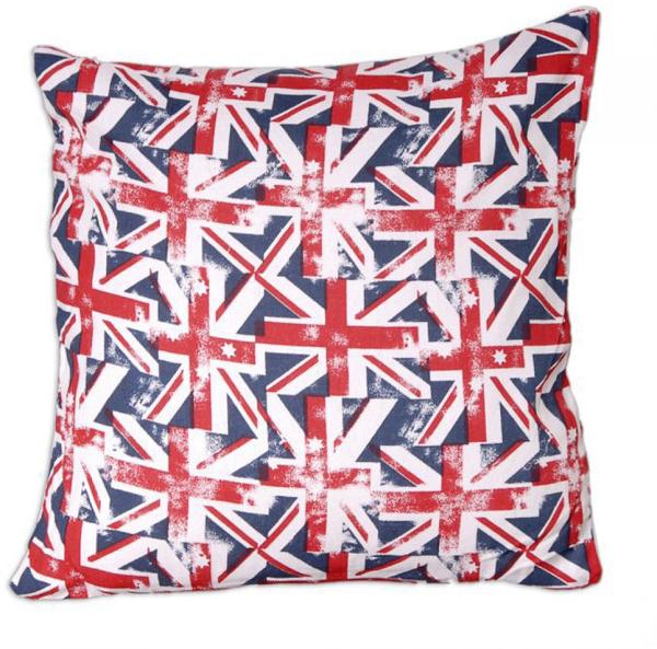 KISSEN DEKOKISSEN inkl. FÜLLUNG 42x42cm union jack SOFAKISSEN KISSENBEZUG