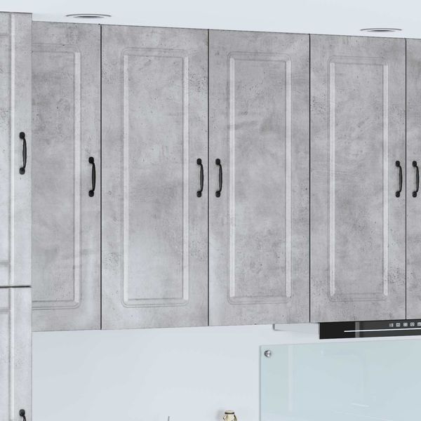 vidaXL Geschirrspülerfront Kalmar Beton Grau 80 x 31 x 100 cm 884797