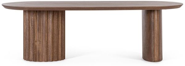 Couchtisch Orissa aus Mangoholz 130 cm, Braun Bild 3