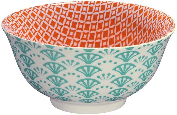 Bowl Salat-Schüssel Dessert-Schale Müslischale Ø15cm cilio Auswahl AMICI Fächer 107715