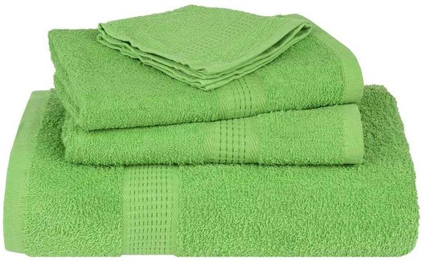 vidaXL Saunatücher FROGN 2 Stk. Apfelgrün 80x200 cm 360 g/m² 137031 Bild 4