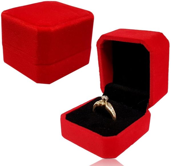 BAYLI Schmucketui Ringetui Ringbox Ringschachtel Schmuckschachtel Geschenkbox Trauringet