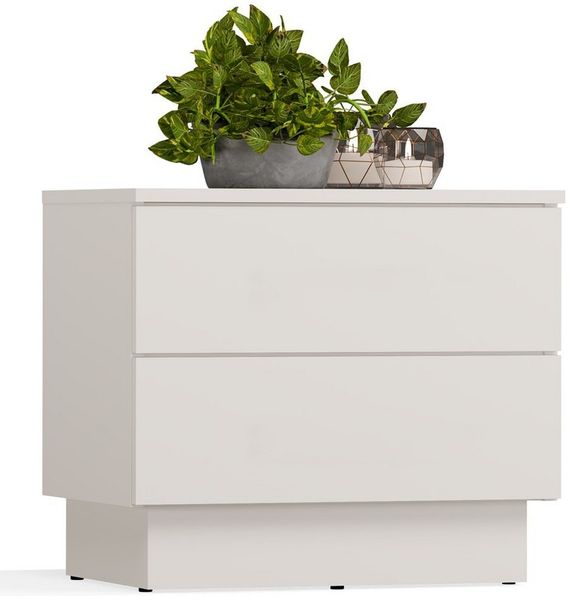 MAGOWA Schubkastenkommode MODERNE KOMMODEN & NACHTTISCHE – SERIE AMBER, griffloser Fronten mit TIP-ON-System