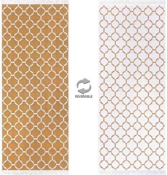 Jimri Teppich Kelim, Läufer, Wohnzimmer Teppich Flur Läufer