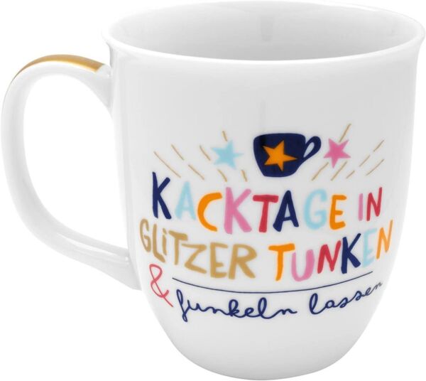 Tasse Kaffeetasse Kaffeebecher Teetasse Sheepworld 40cl Kacktage 47375