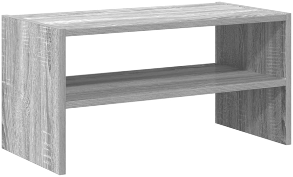 vidaXL Schuhregal Stapelbar Grau Sonoma 60x30x30,5 cm 858867