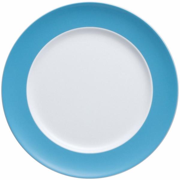 Speiseteller 27 cm Sunny Day Waterblue Thomas Porzellan Speiseteller - Mikrowelle geeignet, Spülmaschinenfest Bild 1