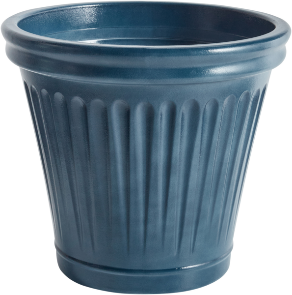 Blumenkübel MAIZE 43 cm Blau