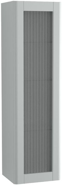 BADEDU PINA Hochschrank 35 cm breit, Grau