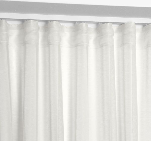 Beautex Gardine Transparente Gardine Dolly, wählbar mit Kräusel- und Ösen- Aufhängung (2 St), Ösen, transparent