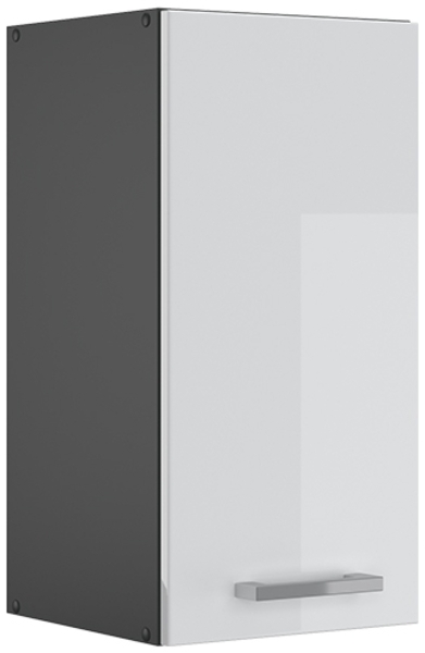 Hängeschrank R-Line Weiß Hochglanz 30 cm Vicco