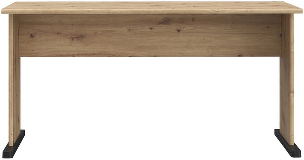 Schreibtisch >TEMPRA2< in Artisan Eiche Dekor - 144x72x72cm (B/H/T)