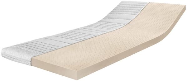 Matratzenauflage Latextopper Natura-LUX H2/3 (RG 75) 120x200. RAVENSBERGER Matratzen, 120x200 cm mit Baumwoll-Doppeltuch-Bezug