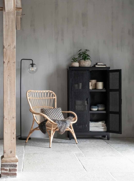 Sessel Catania aus natürlichem Rattan Bild 4