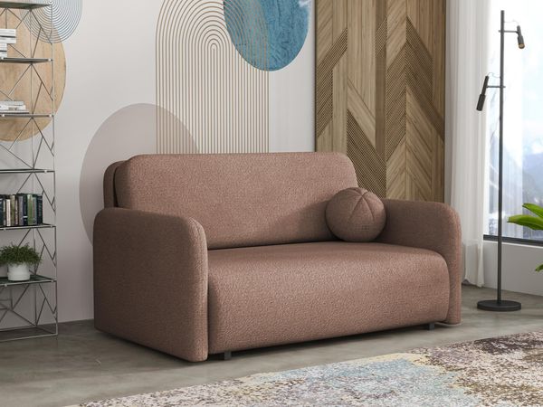 Schlafsofa Viva Sun III (Farbe: Coral 45)