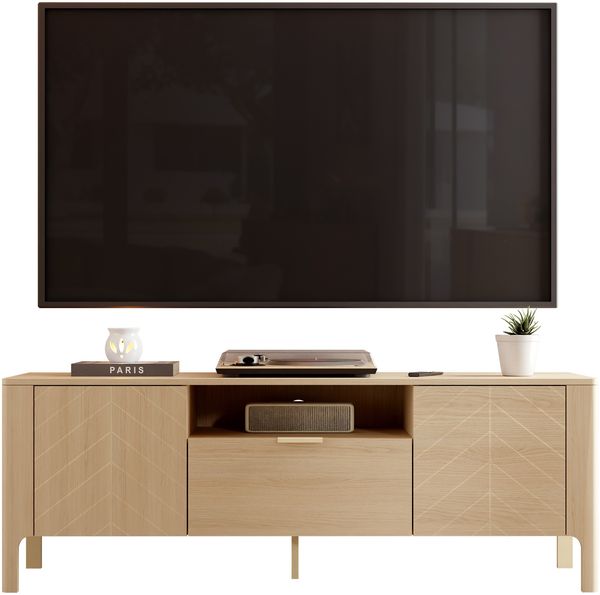 TV-Lowboard Mirkosa MM05 (Farbe: Vicenza Eiche)