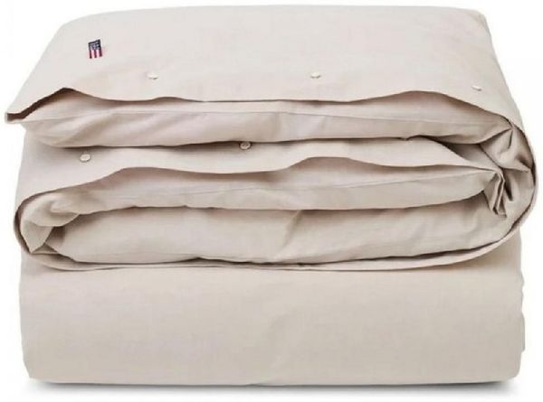 Lexington Bettwäsche Bettwäsche Bettbezug Pin Point Beige (135x200cm)