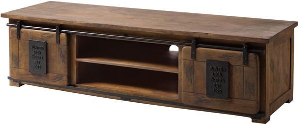 TV-Board Mango 180x55x50 braun lackiert RAILWAY #435