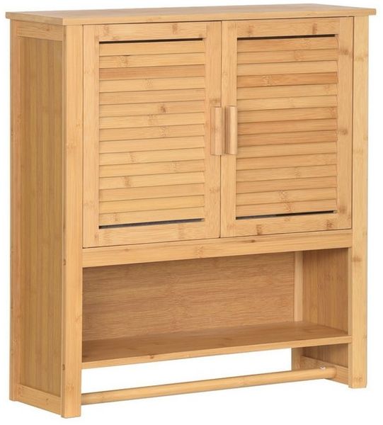 AD. CON Wandhängeschrank Hängeschrank Wandschrank Handtuchhalter Ablage Badschrank Regalfächern
