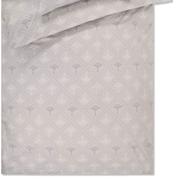 JOOP! Bettwäsche Cornflower Charm 4117 09 Stone Mako Satin 155 x 220 + 80 x 80 cm Bild 3