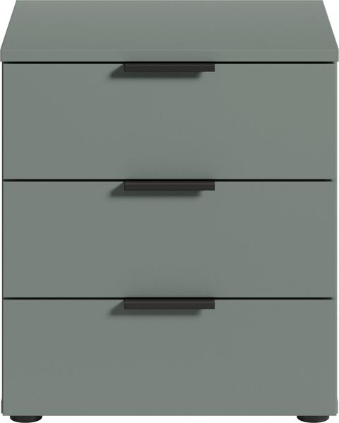 HBZ Kommode Linz Nachtkonsole, BxHxT 45x50x40cm (1 St), Breite 45cm,Lip-Griff, Melaminbeschichtung