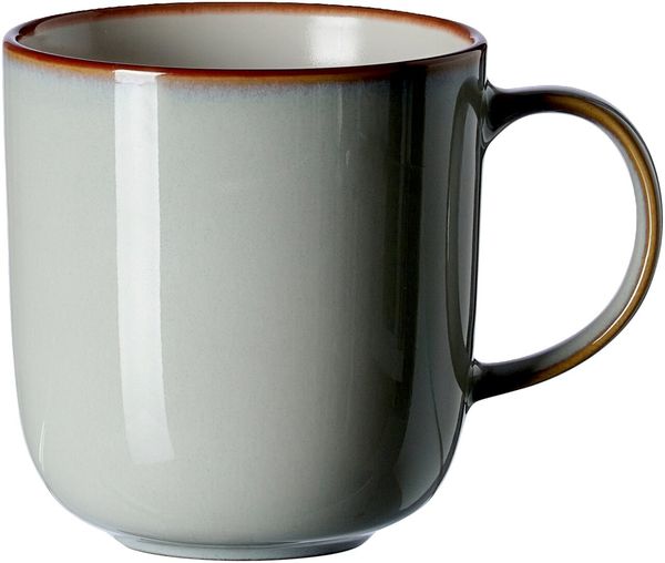 Ritzenhoff & Breker 'PORTOFINO' Kaffeebecher, Steinzeug grau, 13 x 10 x 9 cm, spülmaschinengeeignet