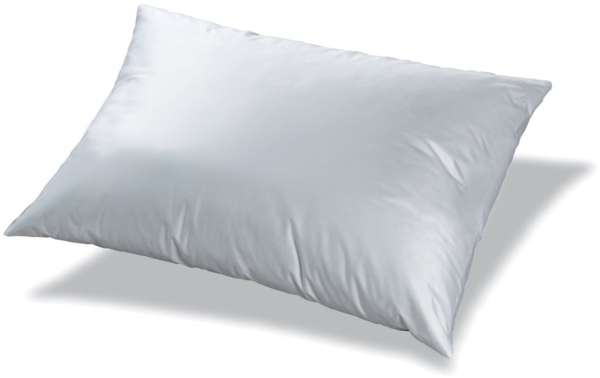 KÜNSEMÜLLER Daunenkissen Daunenkissen "3 Kammer Kopfkissen Antarktis", Füllung: Füllung Außen: 50% Daunen, 50% Federn, Füllung Innen: 100% Federn, Bezug: Baumwolle, Seitenschläfer, Rückenschläfer, Bauchschläfer, Außen soft, Innen gute Stützwirkung