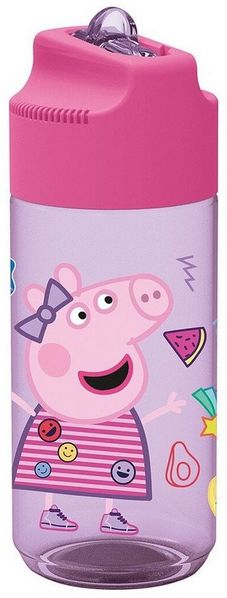 Peppa Pig Trinkflasche Peppa Wutz Hydro Trinkflasche Kunststoff 430ml