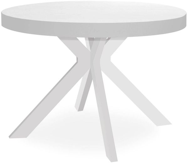 Menzzo Myriade Tisch, Holz, Weiß, L260 x T110 x H75 cm