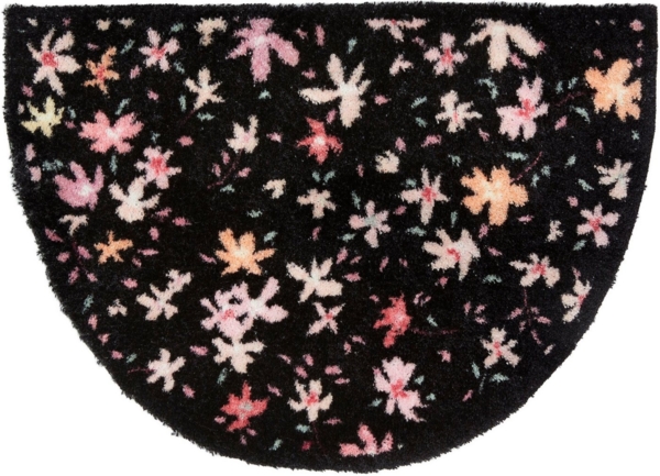 ASTRA Fußmatte Pure&Soft 012, halbrund, Höhe: 7 mm, Sauberlaufmatte, weiche Oberfläche, waschbar, rutschfest Bild 1